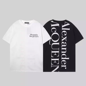 Camiseta Alexander McQueen blanco/negro (ENVÍO 72 HORAS)