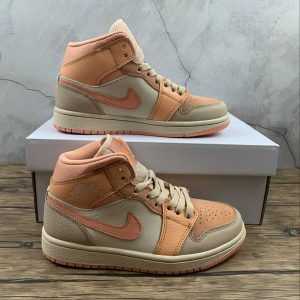 Nike Air Jordan 1 Mid "Apricot Orange"