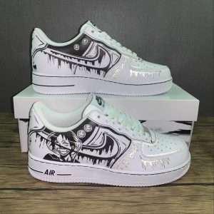 Nike Air Force 1'07 Black White Reflective