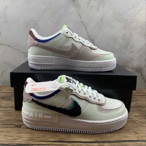 Nike Air Force 1 Shadow SE Pixel Swoosh Barely Green