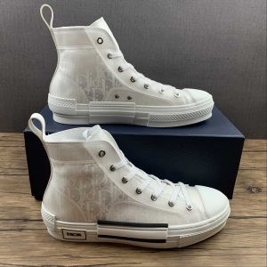 Dior B23 Oblique High White