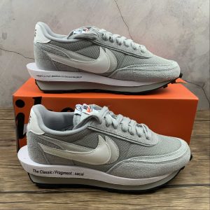 Fragment Design x Sacai x Nike LDWaffle "Grey/White"