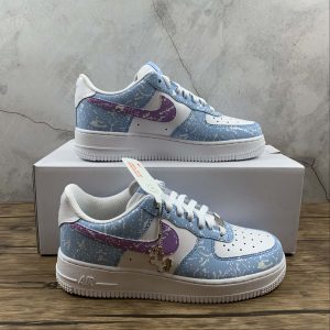 Nike Air Force 1 React QS "Blue Purple White"