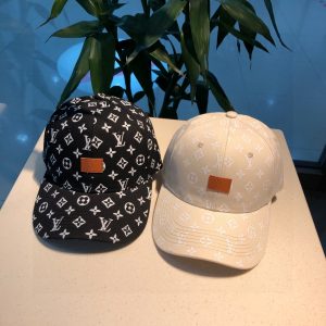 Gorra con estampado Louis Vuitton
