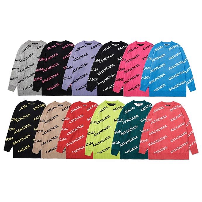 Suéter con logo Balenciaga - Imagen 2