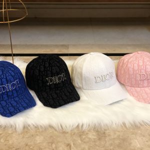 Gorra estampada con logo cosido Dior
