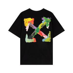 Camiseta oversized negra Off-White