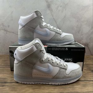 Slam Jam x Nike SB Dunk High White Pure Platinum
