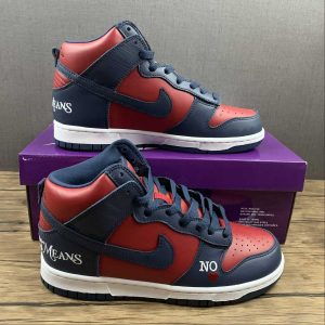 Nike SB Dunk High Supreme By Any Means Navy