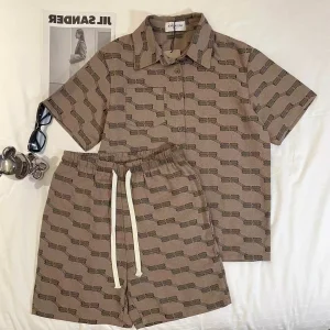 Conjunto corto BALENCIAGA Marrón