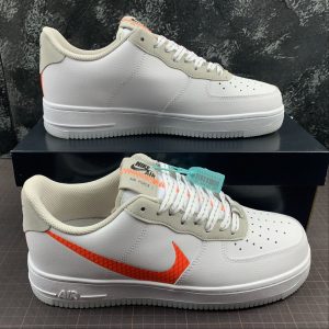 Nike Air Force 1'07 LV8 "Orange Swoosh"