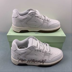 OFF-WHITE Out Of Office For Walking White White Red