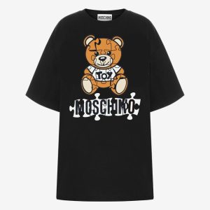Camiseta negra Moschino Oso