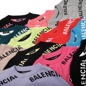 Suéter con logo Balenciaga