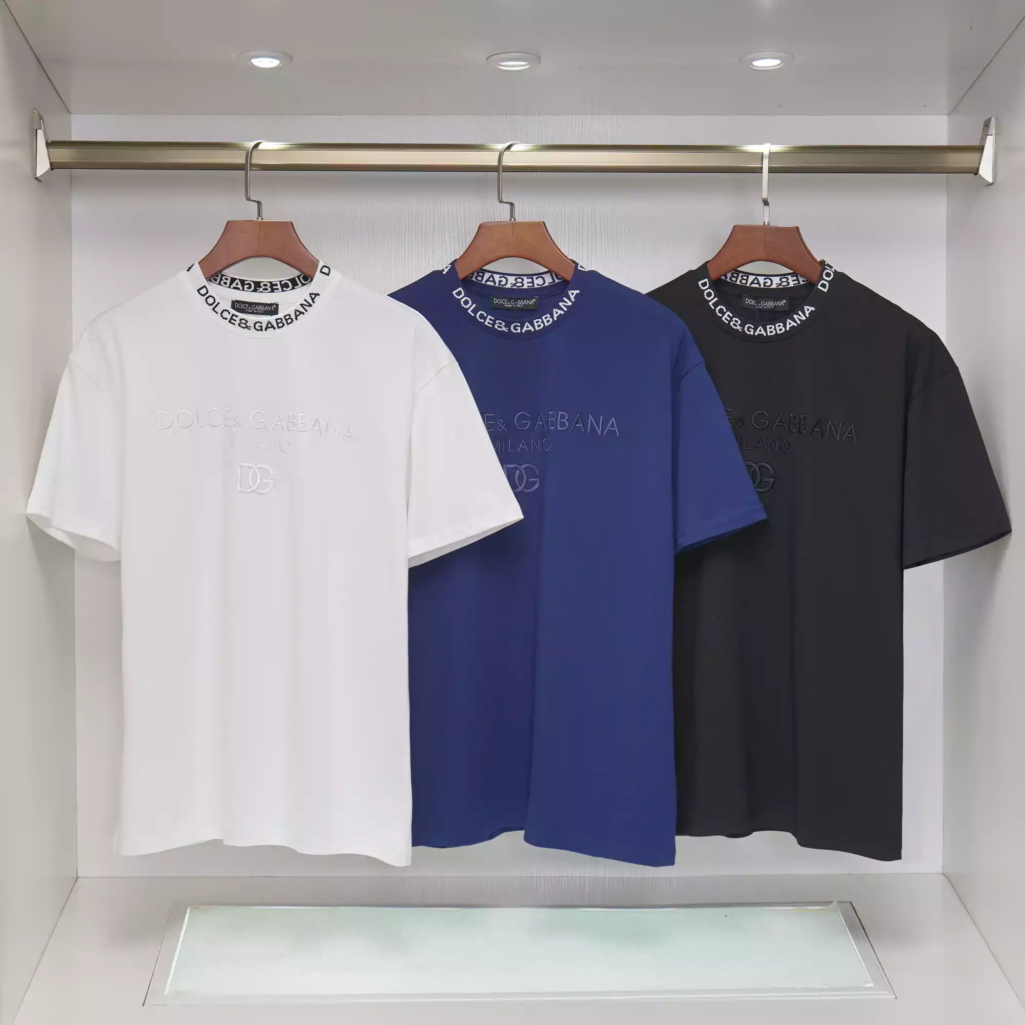 Camiseta Dolce&Gabbana azul talla XL (ENVÍO 72 HORAS)