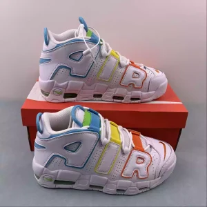 Nike Air More Uptempo White Multi-Color