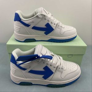 OFF-WHITE Out Of Office White Blue