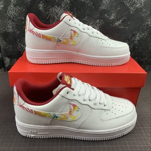 Nike Air Force 1 Low "White Color Red"