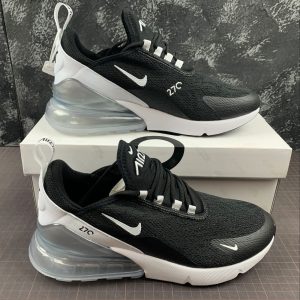 Nike Air Max 270 "Black-White Pure Platinum"