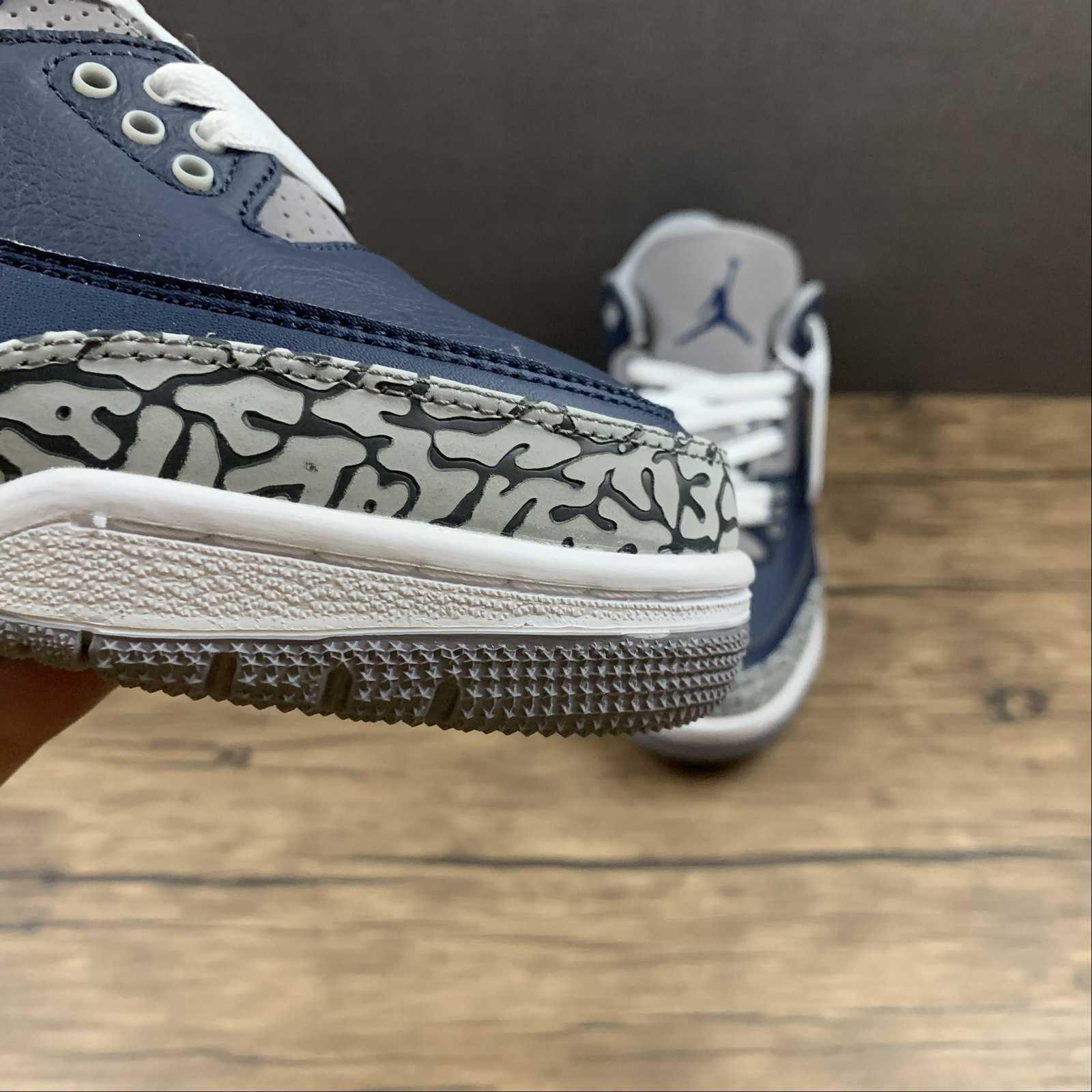 Nike Air Jordan 3 Retro Georgetown (2021) - Imagen 2
