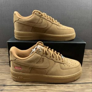 Supreme x Nike Air Force 1 Low "Flax"