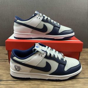 NBA Nike Dunk Low Brooklyn Nets White Blue