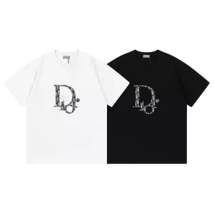 Camiseta DIOR Blanco/Negro