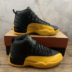 Nike Air Jordan 12 Retro Black "University Gold"