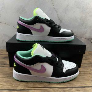 Nike Air Jordan 1 GS Low “Pink Green”