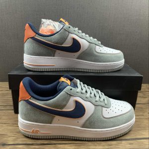 Nike Air Force 1 Dark Grey Green Brown Black