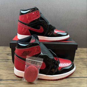 Nike Air Jordan 1 Retro High OG Bred Patent