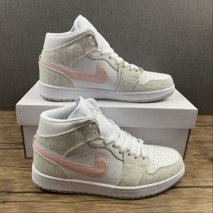 Nike Jordan 1 Mid SE Light Iron Ore (W)