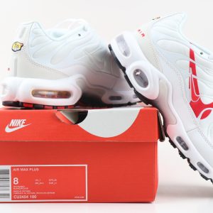 Nike Air Max Plus Tn "White Crimson"
