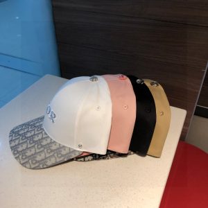 Gorra con estampado cosida Dior