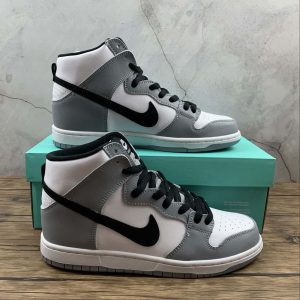 Nike SB Zoom Dunk High Pro "Light Grey White"