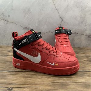 Nike Air Force 1 Mid 07 "University Red"