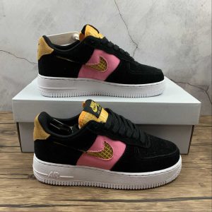 Nike Air force 1 LV8 GS “Black Orange Pink”