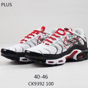 Nike TN Air Max Plus Script Swoosh Pack White
