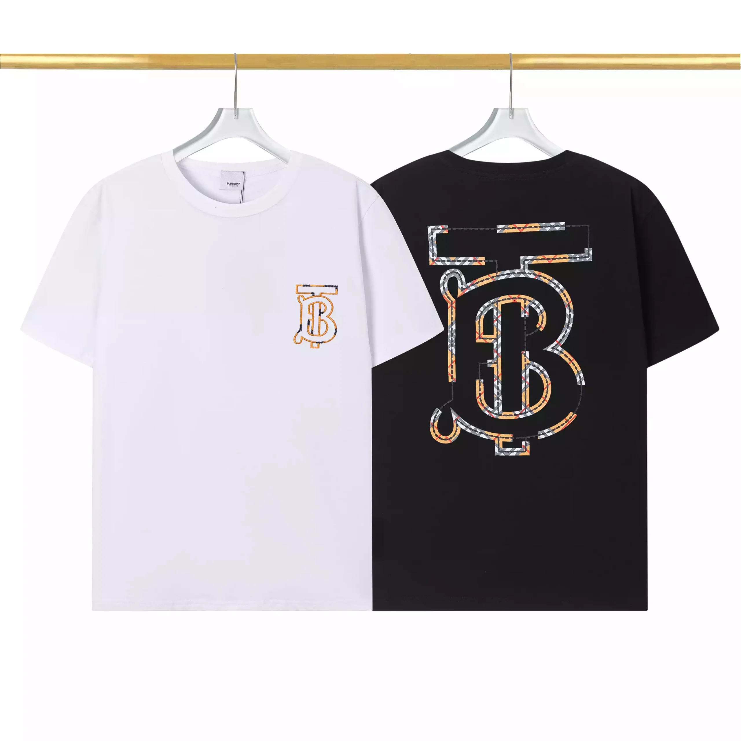 Camiseta Burberry logo Blanco/Negro