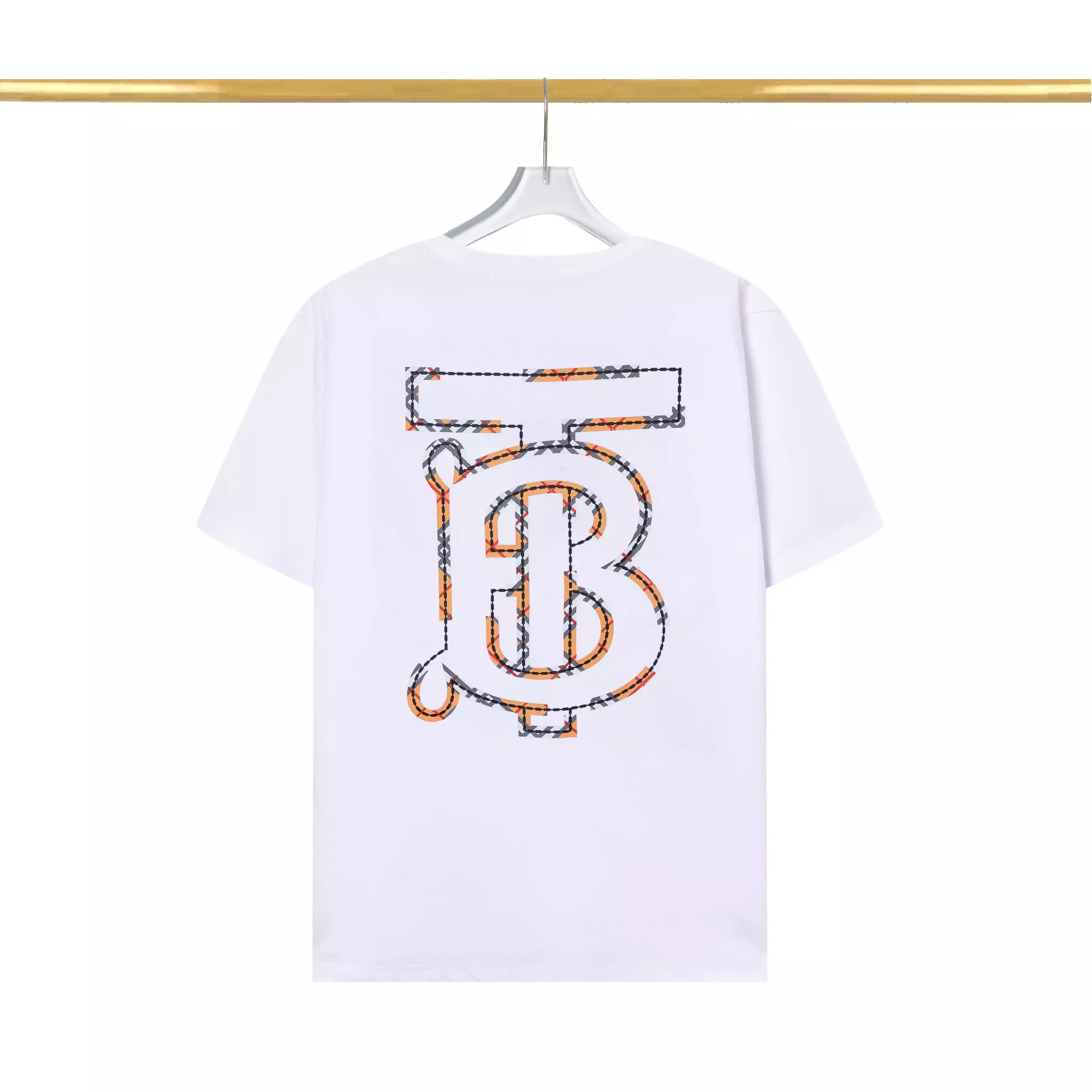 Camiseta Burberry logo Blanco/Negro - Imagen 3