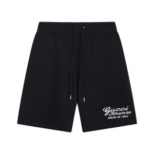 Pantalón corto negro Gucci "Firenze"