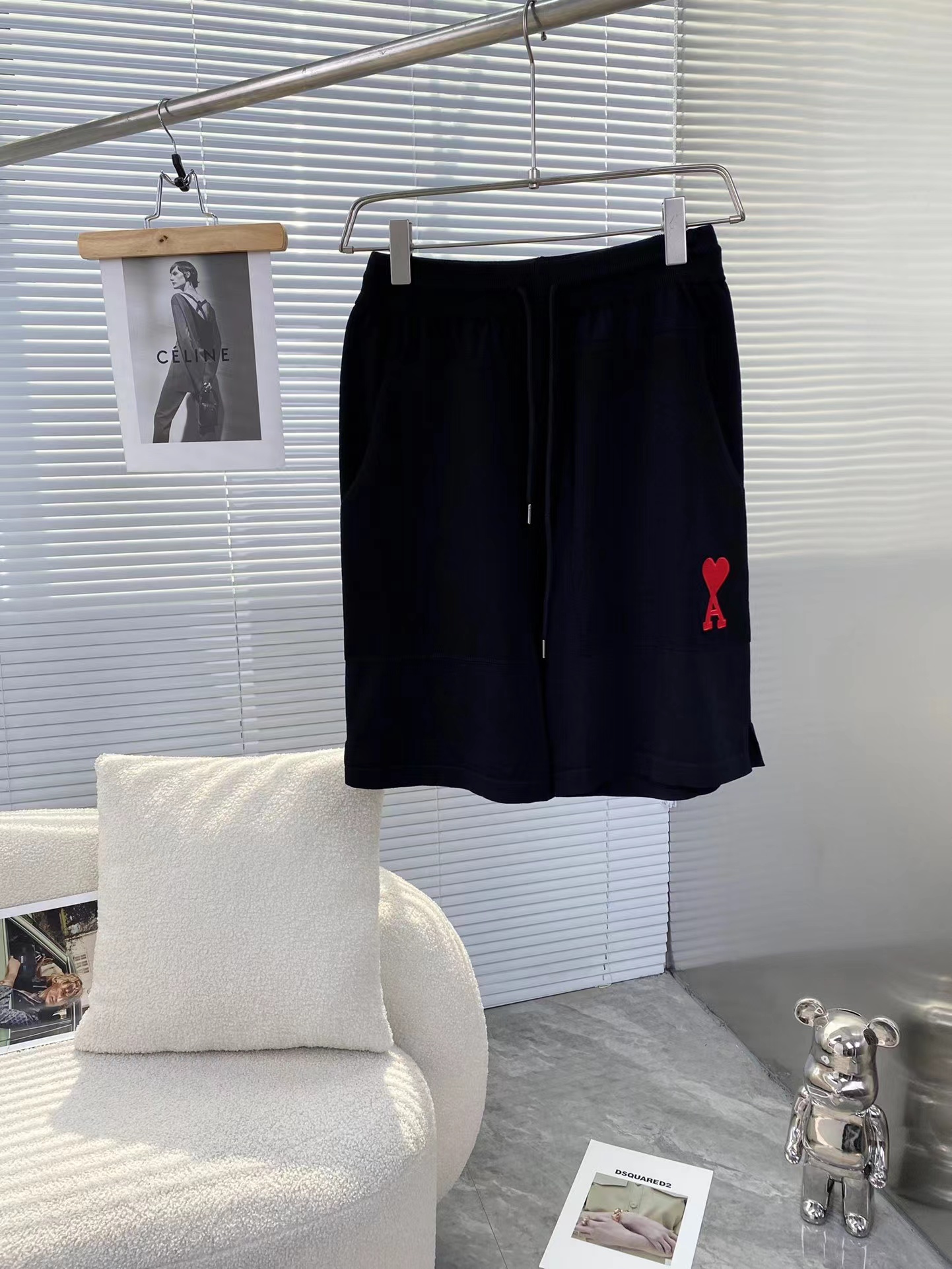 Pantalón corto Ami Paris AGBN - Imagen 2