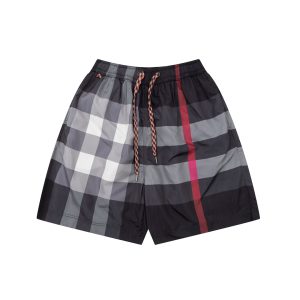 Bañador negro Burberry "Check"