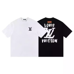 Camiseta Louis Vuitton Blanco/Negro