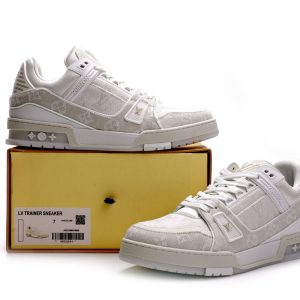 Louis Vuitton Trainers blanco monograma