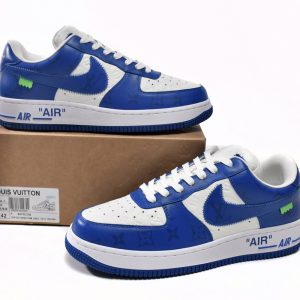 Louis Vuitton x Air Force 1 azul