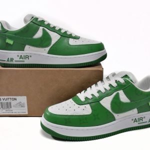 Louis Vuitton x Air Force 1 verde