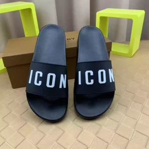 Sandalias Dsquared2 "Icon" negras