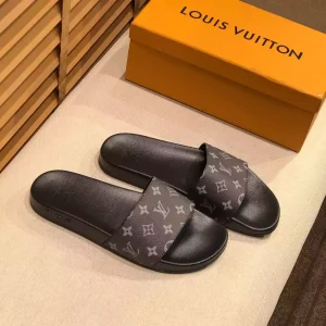 Sandalias Louis Vuitton "Mule Waterfront White Logo"