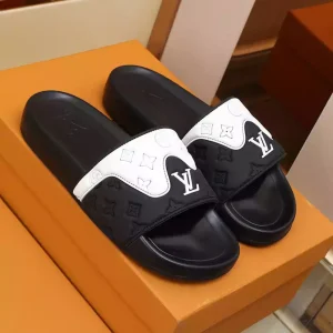 Sandalias Louis Vuitton "Wave Black White"